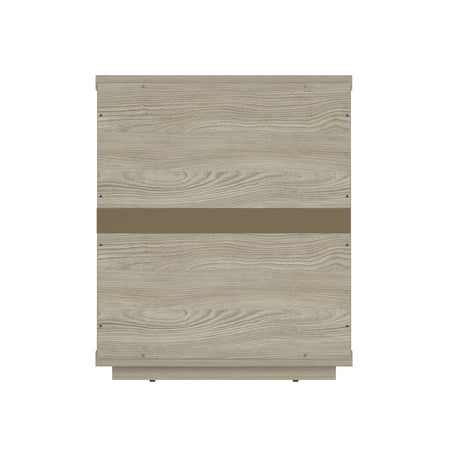 Evelyn Nightstand in Natural by Manhattan Comfort at Eve Furniture