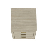 Evelyn Nightstand in Natural by Manhattan Comfort at Eve Furniture