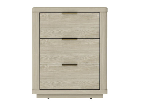 Evelyn Nightstand in Natural by Manhattan Comfort at Eve Furniture