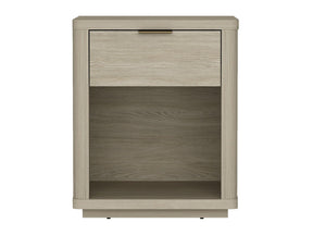 Evelyn Nightstand in Natural by Manhattan Comfort at Eve Furniture