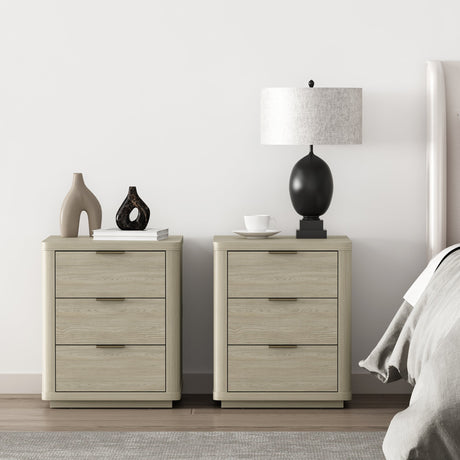 Evelyn Nightstand in Natural (set of 2) by Manhattan Comfort at Eve Furniture