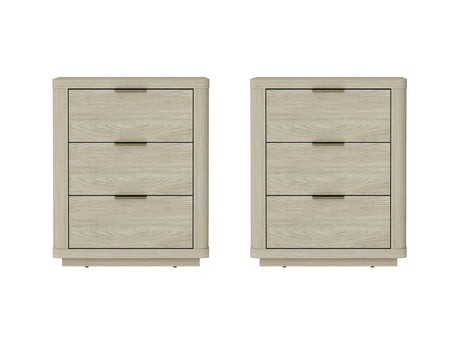 Evelyn Nightstand in Natural (set of 2) by Manhattan Comfort at Eve Furniture