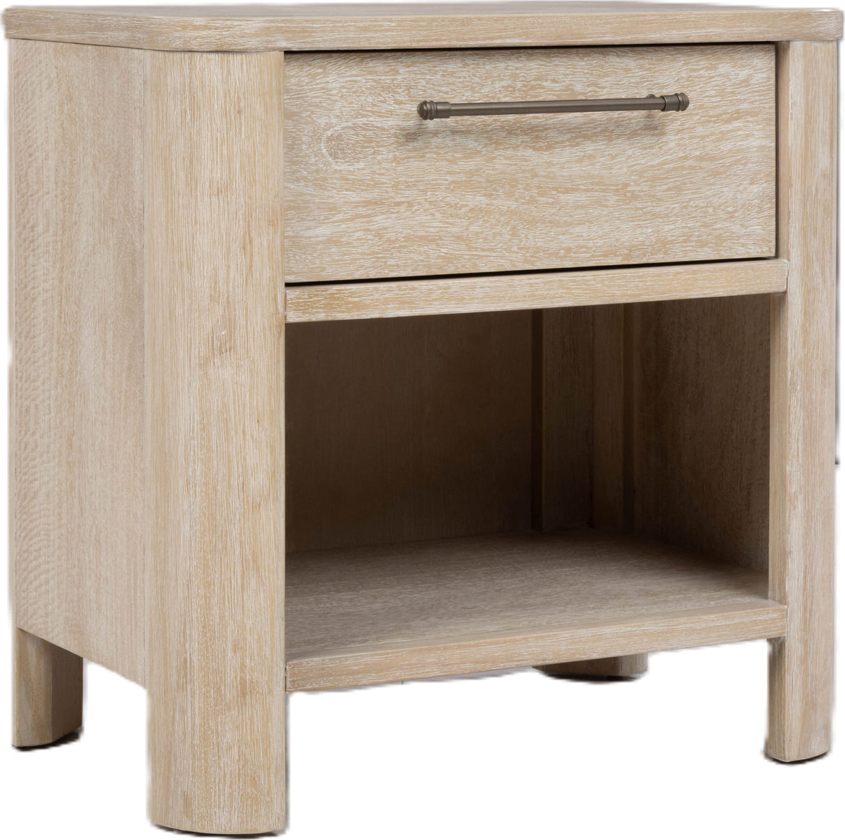 Evelyn Saltwood 1-Drawer Nightstand