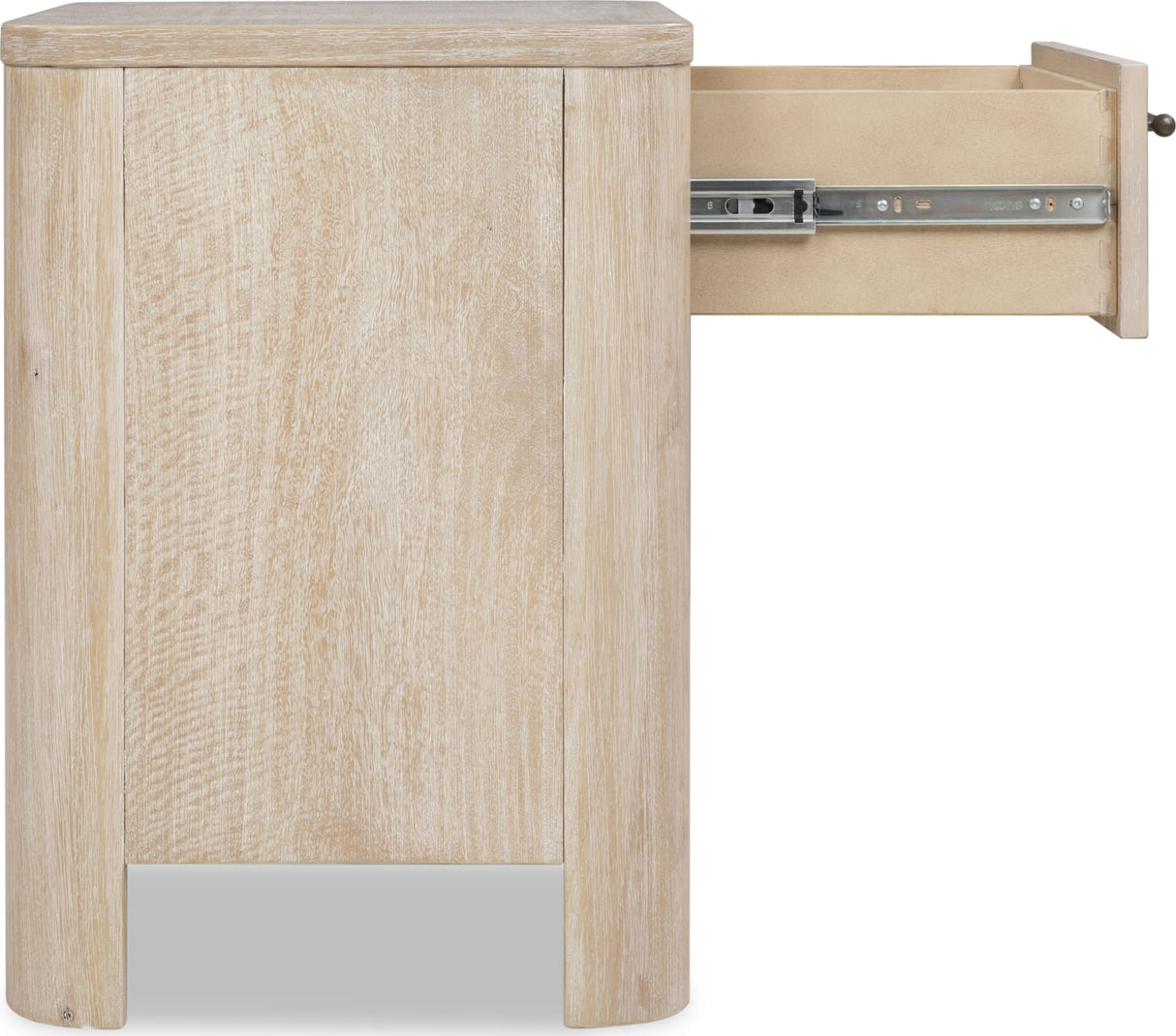 Evelyn Saltwood 1-Drawer Nightstand
