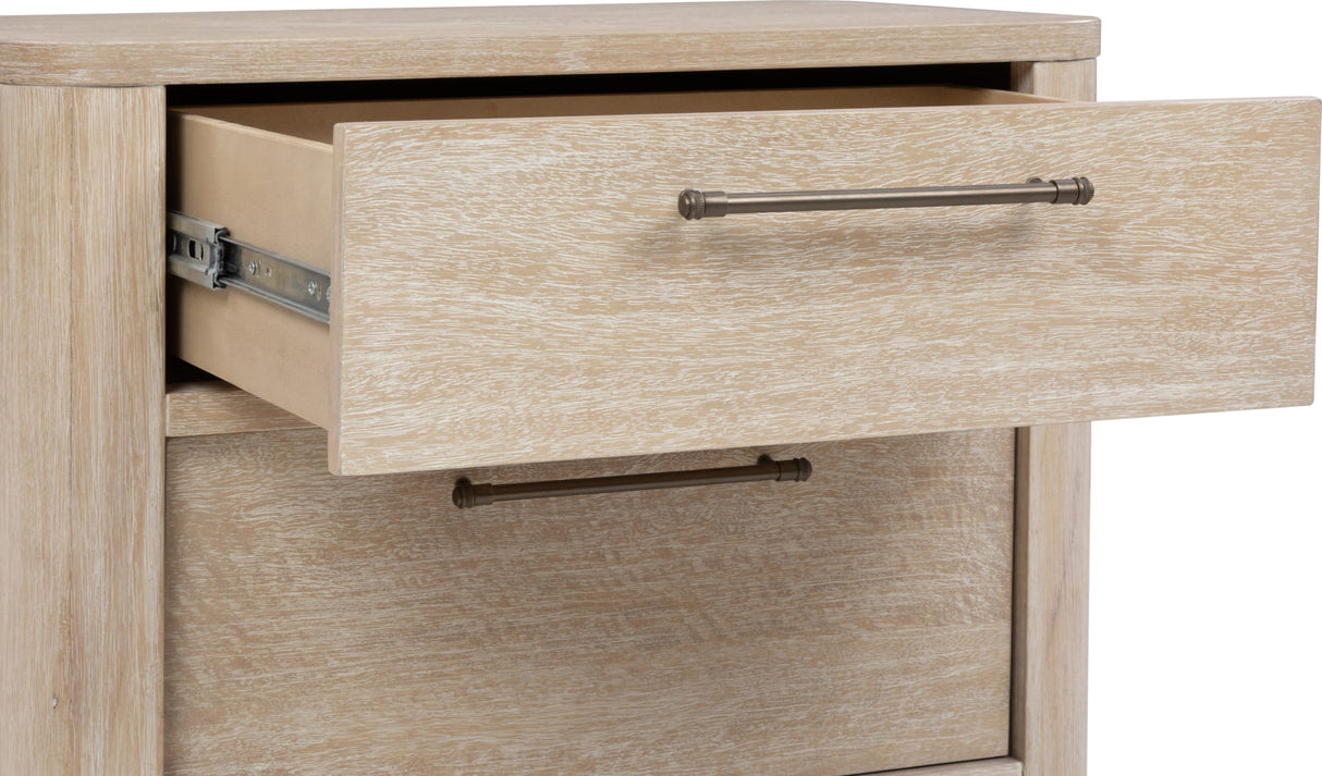 Evelyn Saltwood 2-Drawer Nightstand
