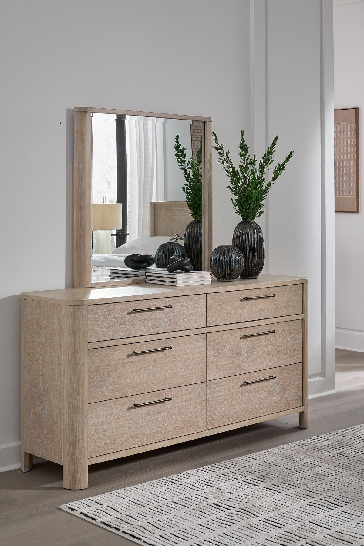 Evelyn Saltwood 6-Drawer Dresser by Modus Furniture at Eve Furniture