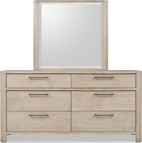 Evelyn Saltwood 6-Drawer Dresser by Modus Furniture at Eve Furniture