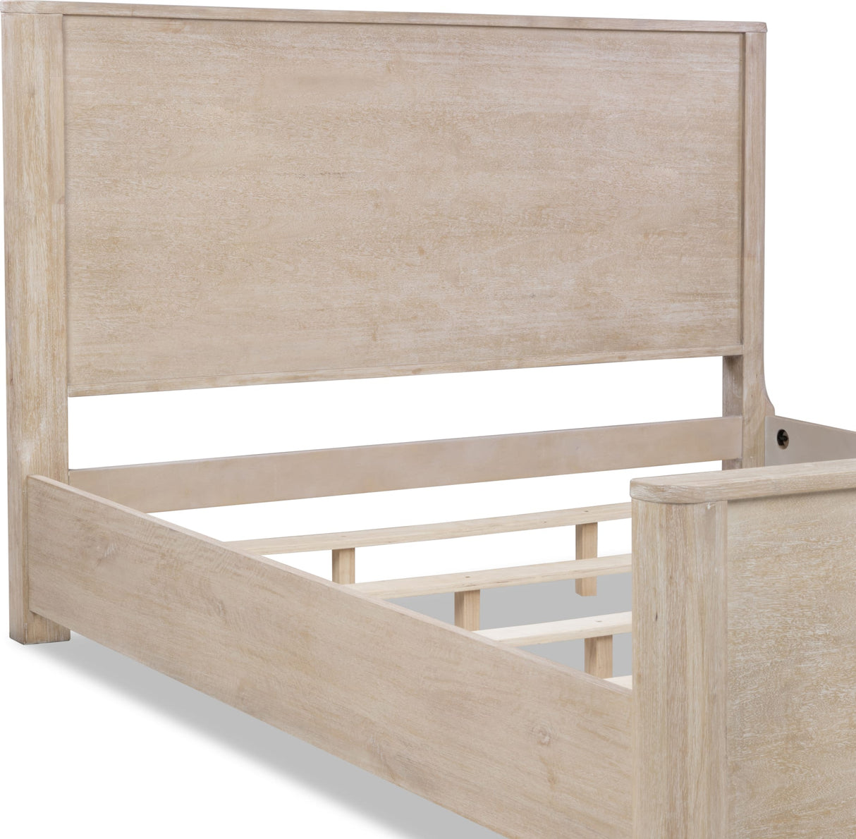 Evelyn Saltwood California King Wood Bed