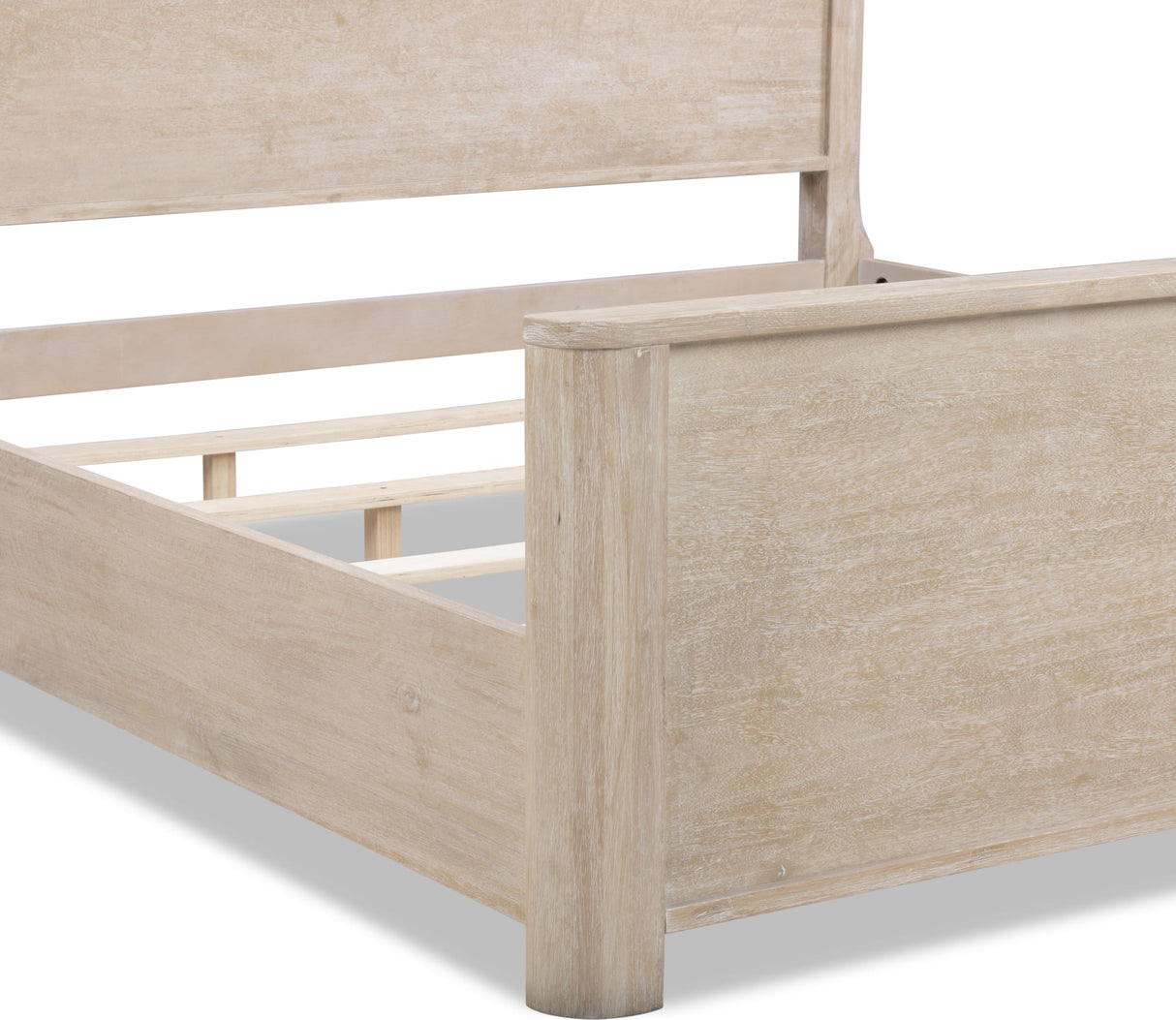 Evelyn Saltwood California King Wood Bed