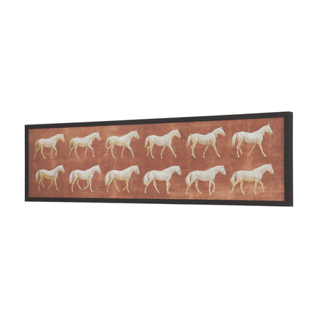 Even Cadence by Eadweard Muybridge Hand-Embellished Textured Framed Canvas Artwork by Mercana at Eve Furniture