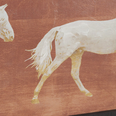 Even Cadence by Eadweard Muybridge Hand-Embellished Textured Framed Canvas Artwork by Mercana at Eve Furniture