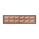 Even Cadence by Eadweard Muybridge Hand-Embellished Textured Framed Canvas Artwork by Mercana at Eve Furniture