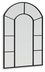 Evengton Black Accent Mirror by Ashley at Eve Furniture