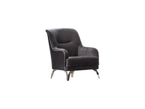 Everest Chair Grey Light Grey by Furnia at Eve Furniture