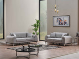 Everest Light Grey Convertible Sofa by Furnia at Eve Furniture