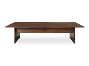 Everett Dark Brown Coffee Table by MOES at Eve Furniture