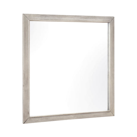 Everett Gray Bedroom Mirror (Mirror Only) by Homelegance at Eve Furniture