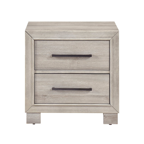 Everett Gray Bookcase Panel Bedroom Set by Homelegance at Eve Furniture