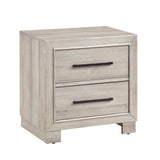 Everett Gray Bookcase Panel Bedroom Set by Homelegance at Eve Furniture