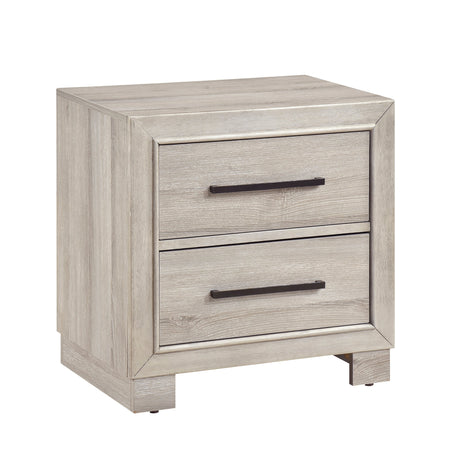 Everett Gray Bookcase Panel Bedroom Set by Homelegance at Eve Furniture