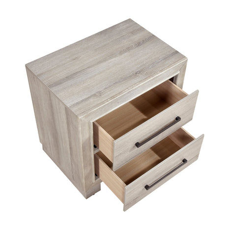 Everett Gray Bookcase Panel Bedroom Set by Homelegance at Eve Furniture