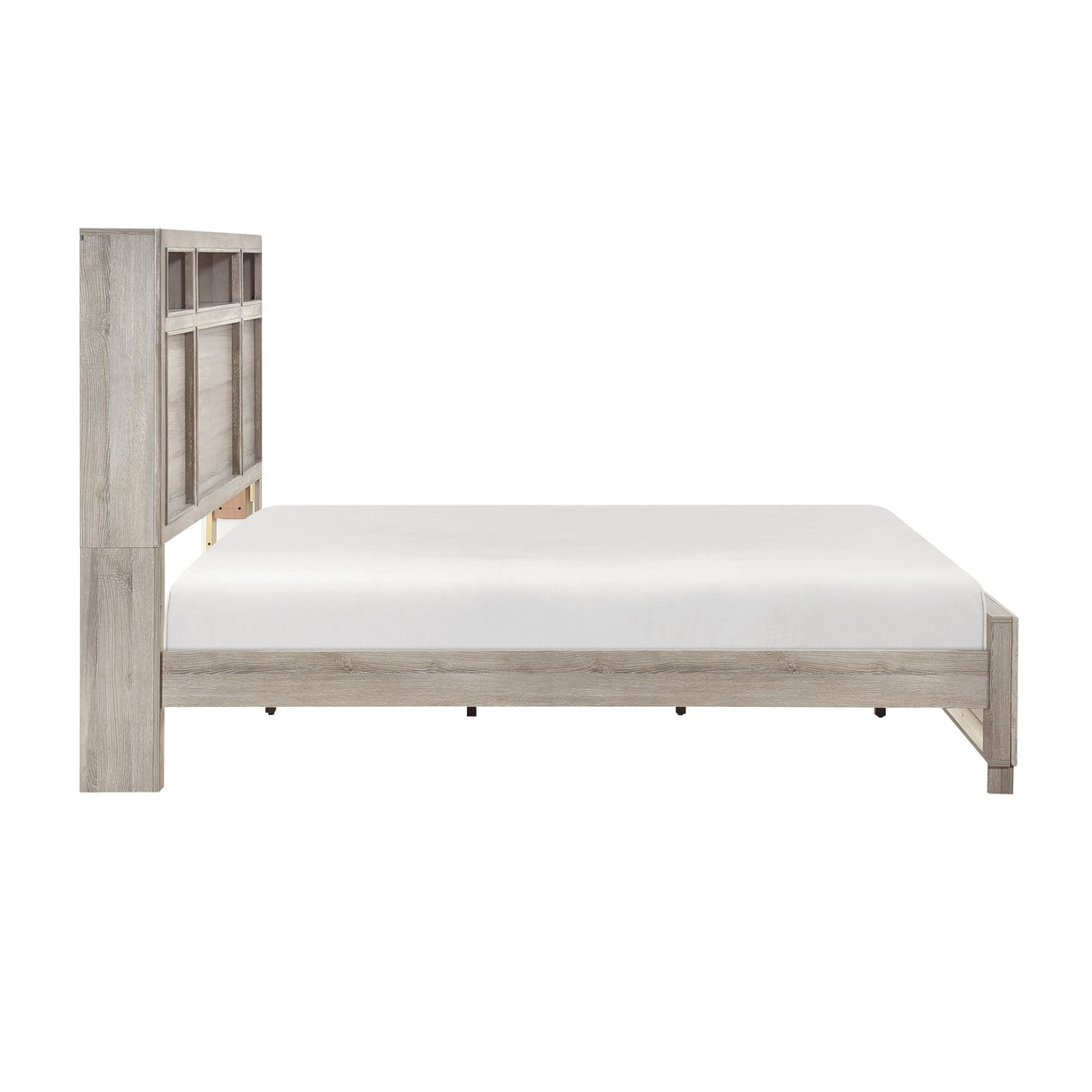 Everett Gray California King Bed by Homelegance at Eve Furniture