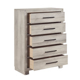 Everett Gray Chest by Homelegance at Eve Furniture