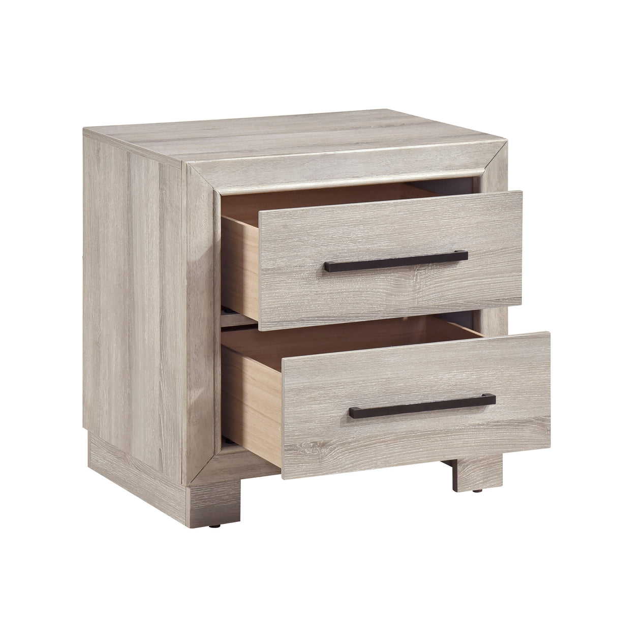 Everett Gray Nightstand by Homelegance at Eve Furniture