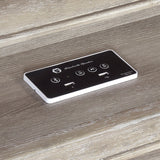 Everett Gray Queen Panel Bed by Homelegance at Eve Furniture