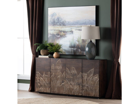 Everett Green/Brown Table Lamp by Crestview at Eve Furniture