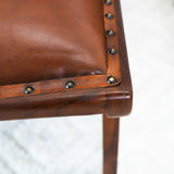 Everett Tan Leather Lounge Chair by Ashcroft Furniture at Eve Furniture