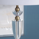 Everglen Black/White Table Lamp (Set of 2) by Crestview at Eve Furniture