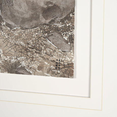 Evergreen Bark by Studio M a handmade Original Framed Artwork under Glass by Mercana at Eve Furniture