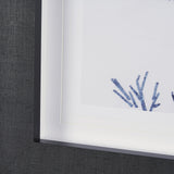 Evergreen Branches III by Mercana Studio a Hand Embellished Framed Art Print Matted under Glass by Mercana at Eve Furniture