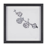 Evergreen Branches III by Mercana Studio a Hand Embellished Framed Art Print Matted under Glass by Mercana at Eve Furniture