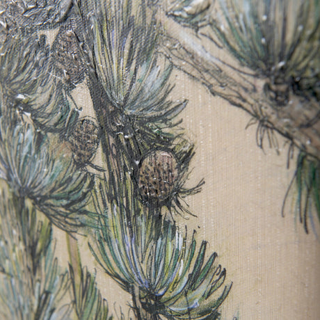 Evergreen collection II by Victoria a Hand Embellished Textured Canvas by Mercana at Eve Furniture