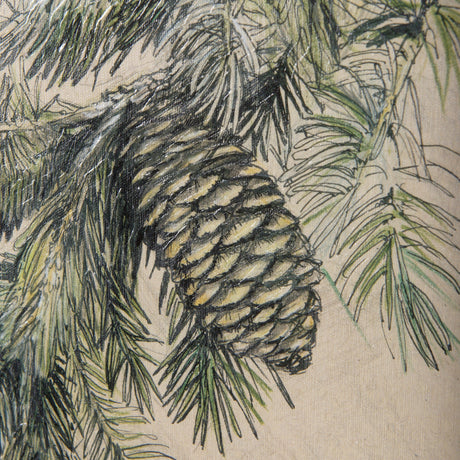 Evergreen collection IV by Victoria a Hand Embellished Textured Canvas by Mercana at Eve Furniture