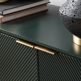 Evergreen Green Four Door Sideboard by Crestview at Eve Furniture