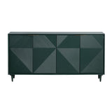 Evergreen Green Four Door Sideboard by Crestview at Eve Furniture