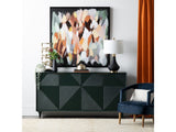 Evergreen Green Four Door Sideboard by Crestview at Eve Furniture
