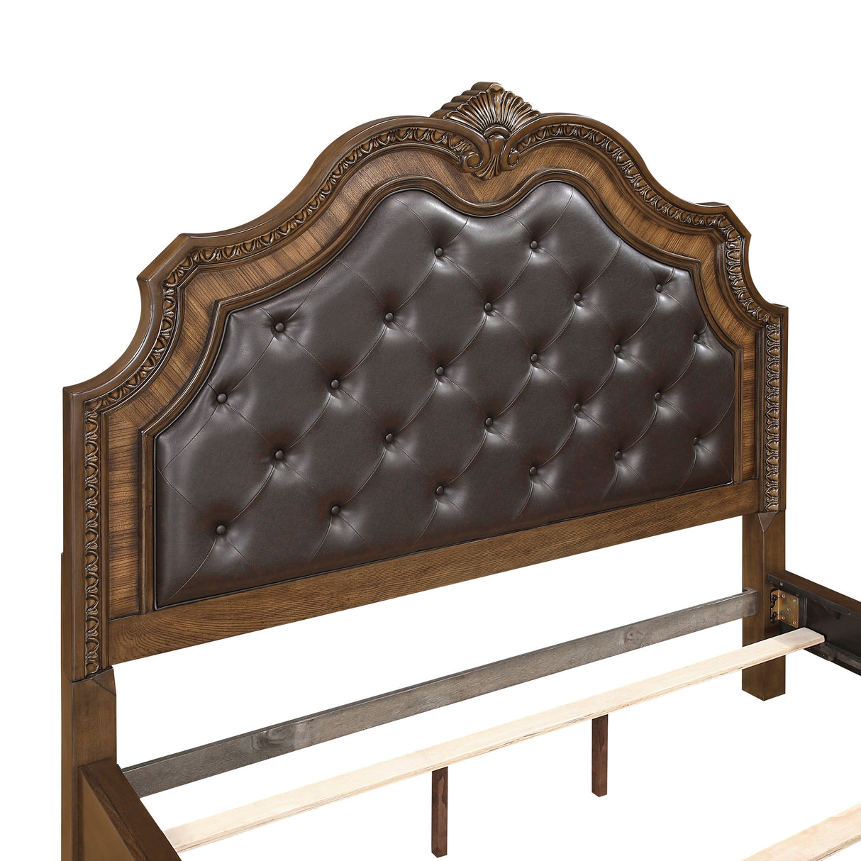 Everleigh Brown California King Bed by Homelegance at Eve Furniture
