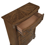 Everleigh Brown Chest by Homelegance at Eve Furniture