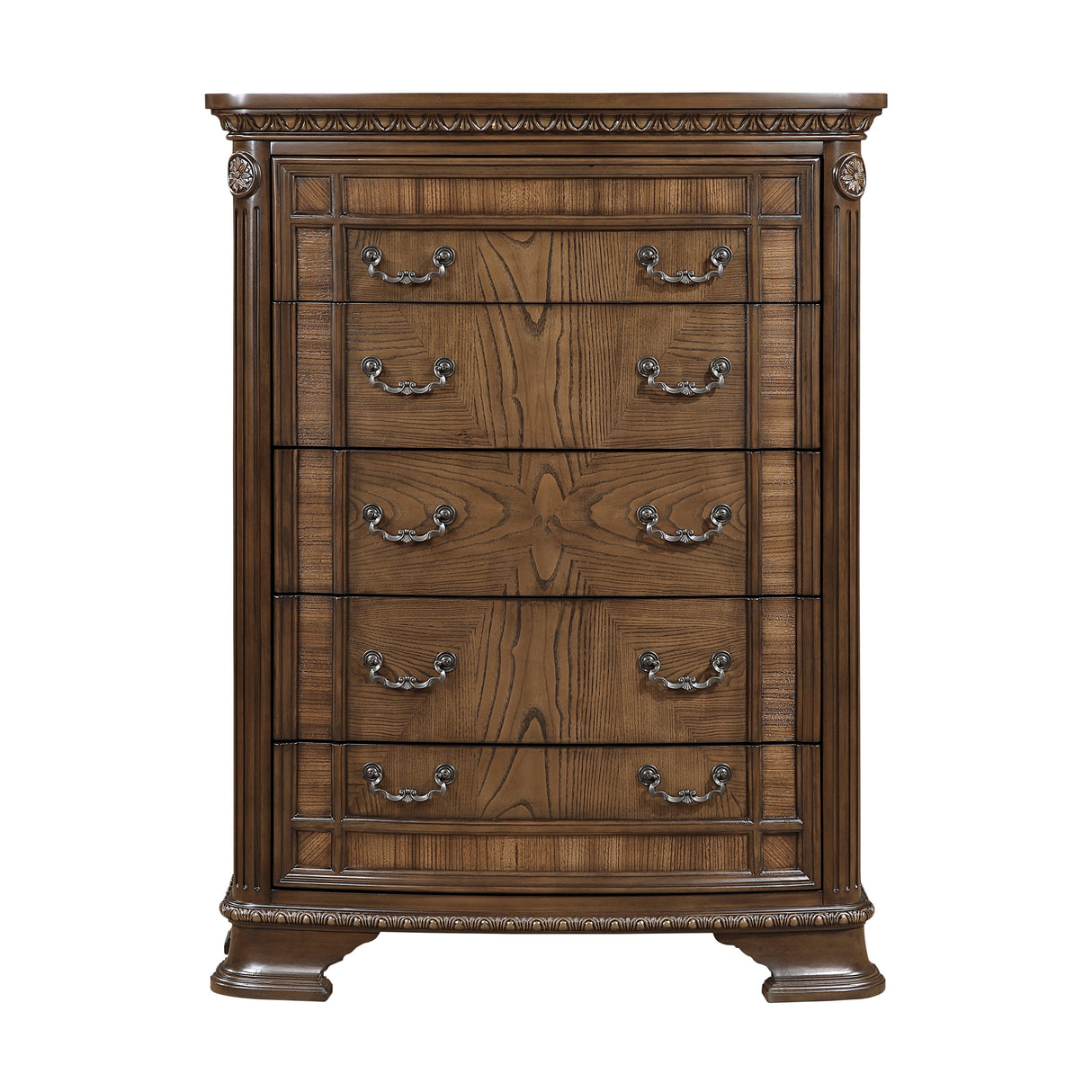 Everleigh Brown Chest by Homelegance at Eve Furniture