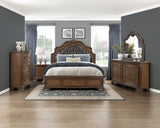 Everleigh Brown Mirror (Mirror Only) by Homelegance at Eve Furniture
