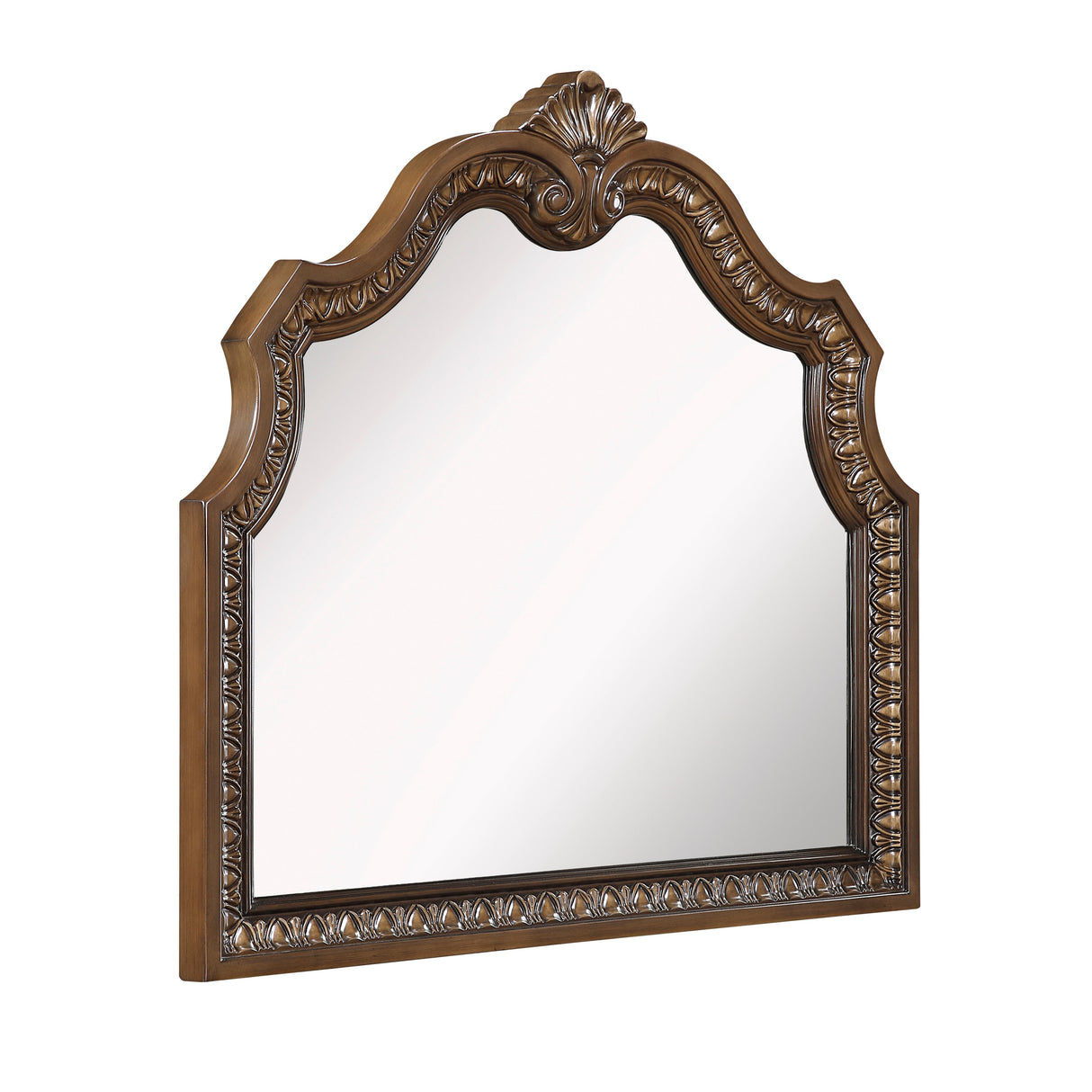 Everleigh Brown Mirror (Mirror Only) by Homelegance at Eve Furniture