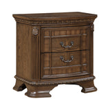 Everleigh Brown Night Stand by Homelegance at Eve Furniture