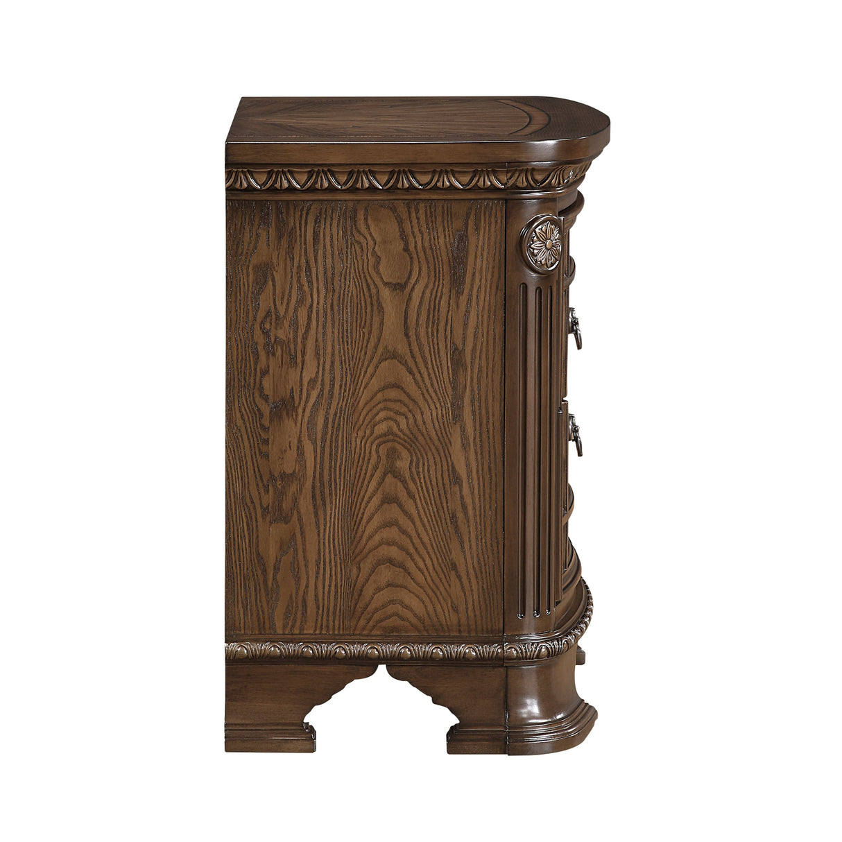 Everleigh Brown Night Stand by Homelegance at Eve Furniture