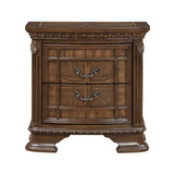 Everleigh Brown Night Stand by Homelegance at Eve Furniture