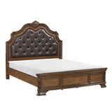 Everleigh Brown Queen Bed by Homelegance at Eve Furniture