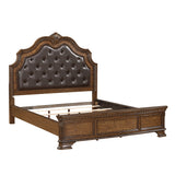 Everleigh Brown Queen Bed by Homelegance at Eve Furniture
